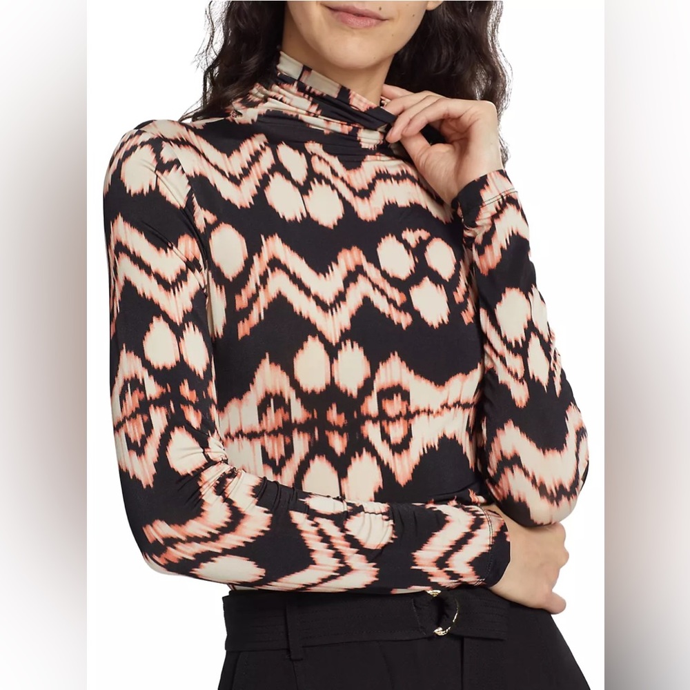 Ulla Johnson
Aurelia Jersey Geometric Top